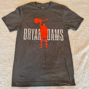 Bryan Adams Graphic Tee Ceremony of Roses Small Band Shirt Rock Tee NWOT